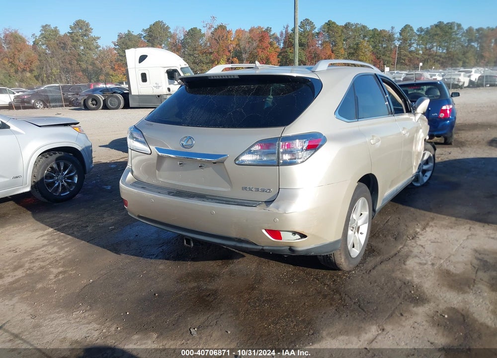 2011 LEXUS RX 350 VIN: 2T2BK1BA6BC112076