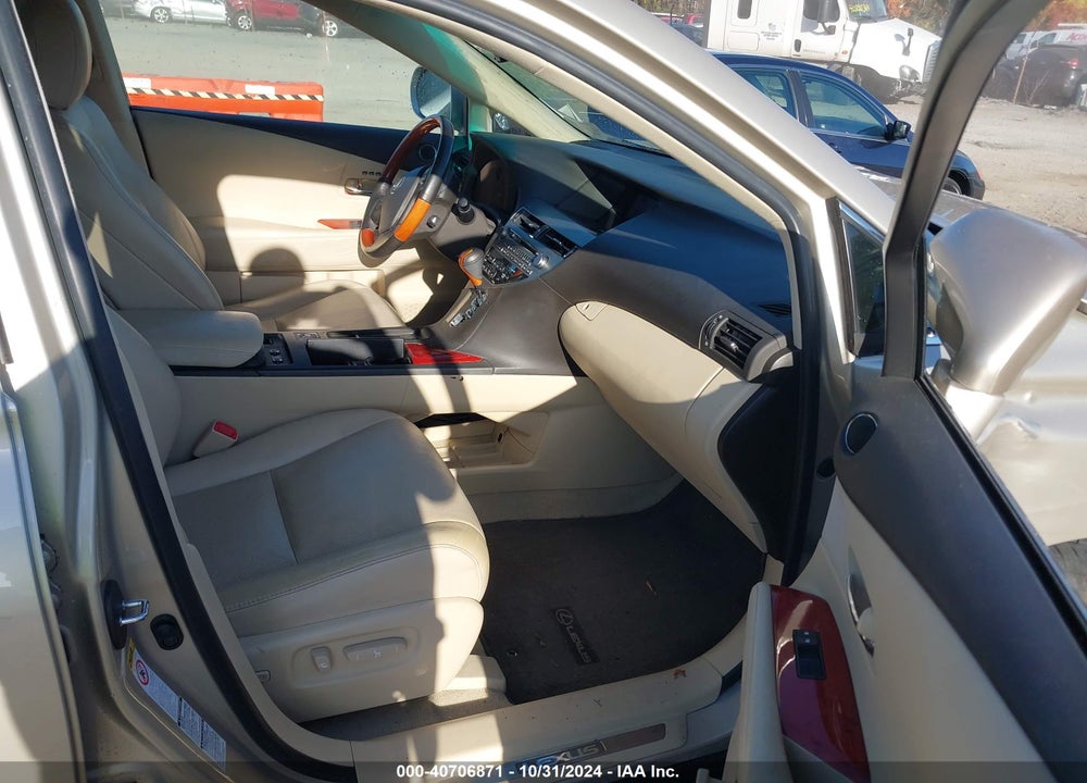 2011 LEXUS RX 350 VIN: 2T2BK1BA6BC112076