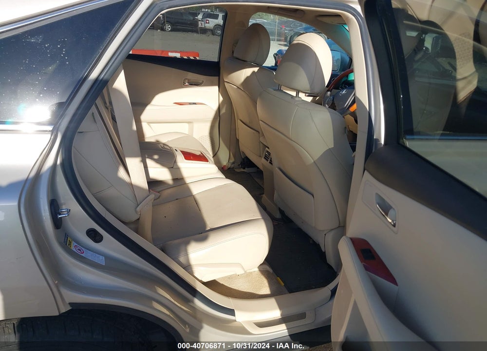 2011 LEXUS RX 350 VIN: 2T2BK1BA6BC112076