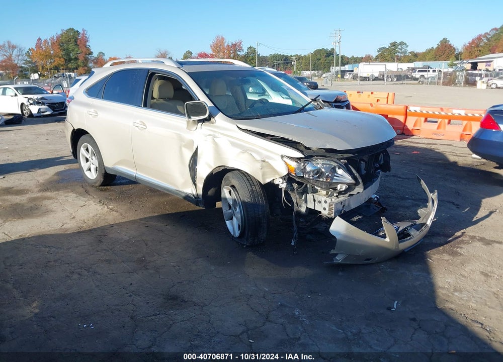 2011 LEXUS RX 350 VIN: 2T2BK1BA6BC112076