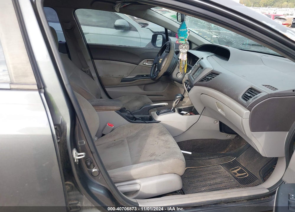 2012 HONDA CIVIC SDN LX VIN: 19XFB2F52CE024850
