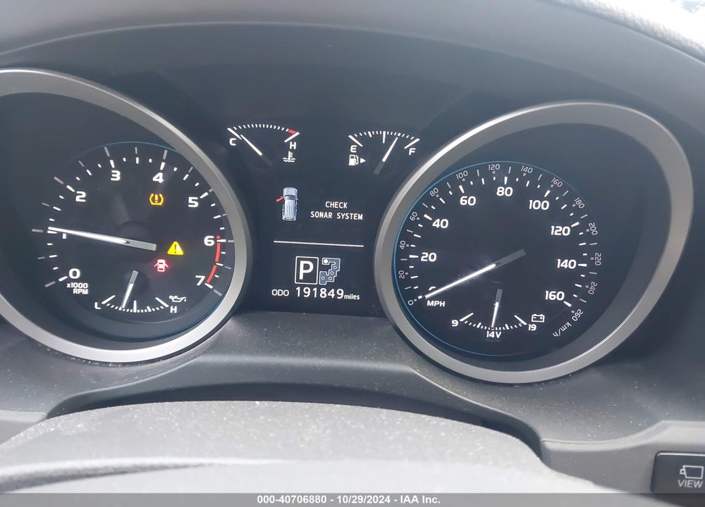 2013 TOYOTA LAND CRUISER VIN: JTMHY7AJ8D4010155