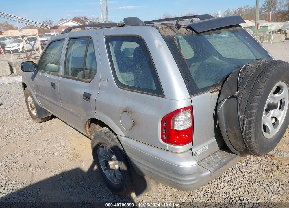 2000 ISUZU RODEO VIN: 4S2DM58W1Y4319749