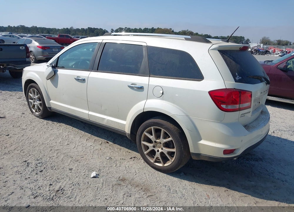 2012 DODGE JOURNEY CREW VIN: 3C4PDDDG4CT297654