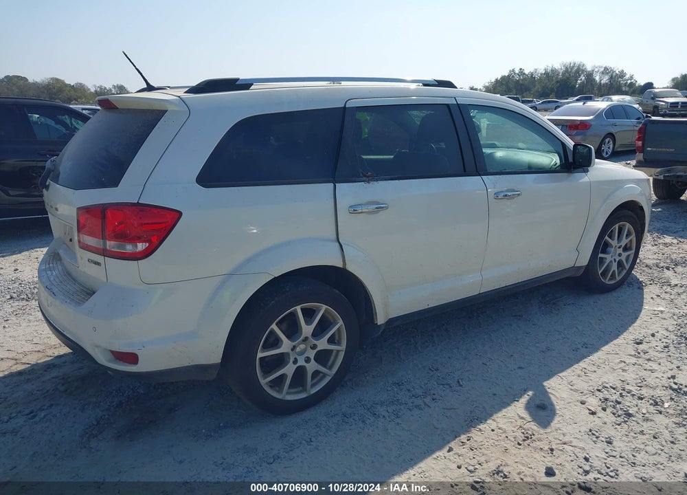 2012 DODGE JOURNEY CREW VIN: 3C4PDDDG4CT297654