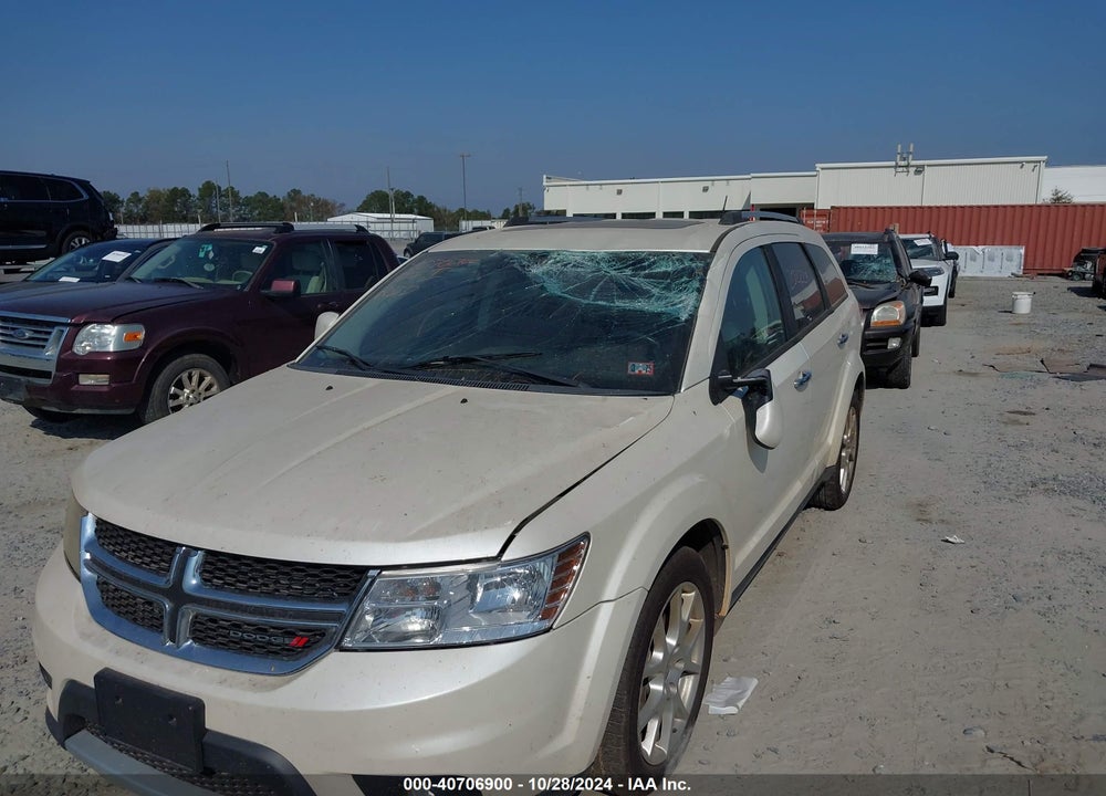 2012 DODGE JOURNEY CREW VIN: 3C4PDDDG4CT297654