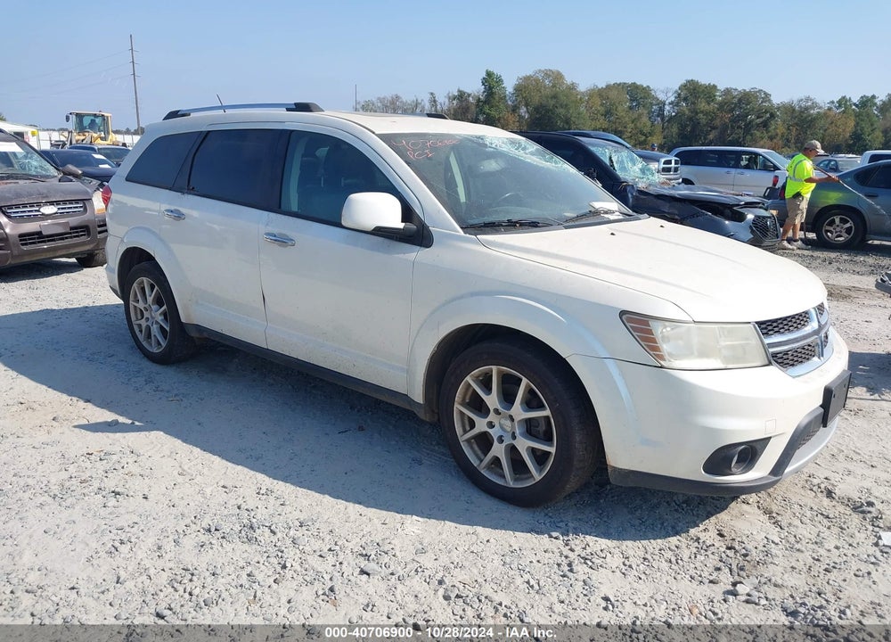 2012 DODGE JOURNEY CREW VIN: 3C4PDDDG4CT297654