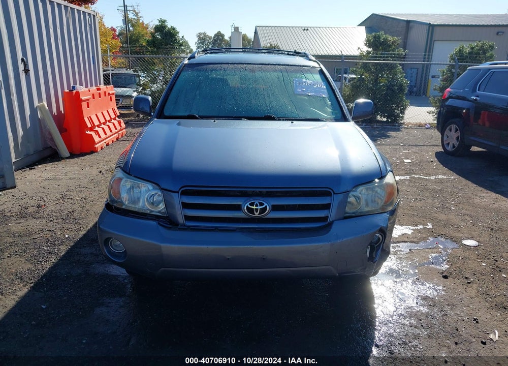 2007 TOYOTA HIGHLANDER LIMITED V6 VIN: JTEEP21A870229665