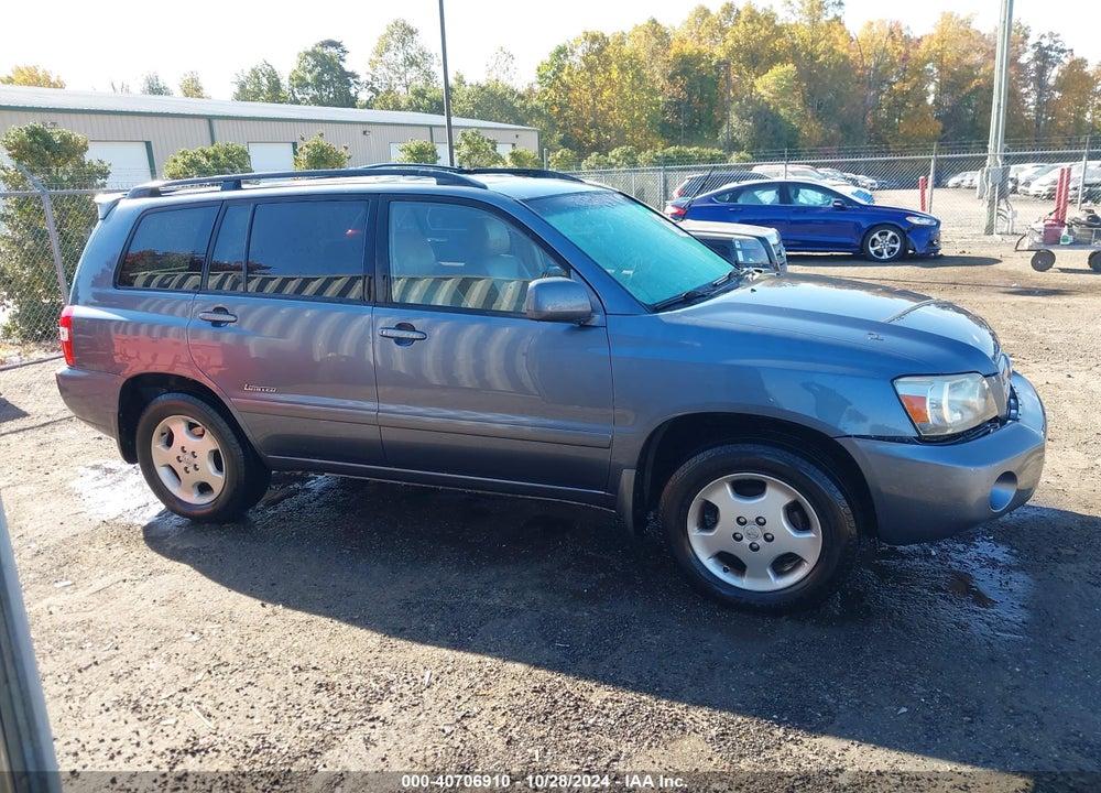 2007 TOYOTA HIGHLANDER LIMITED V6 VIN: JTEEP21A870229665