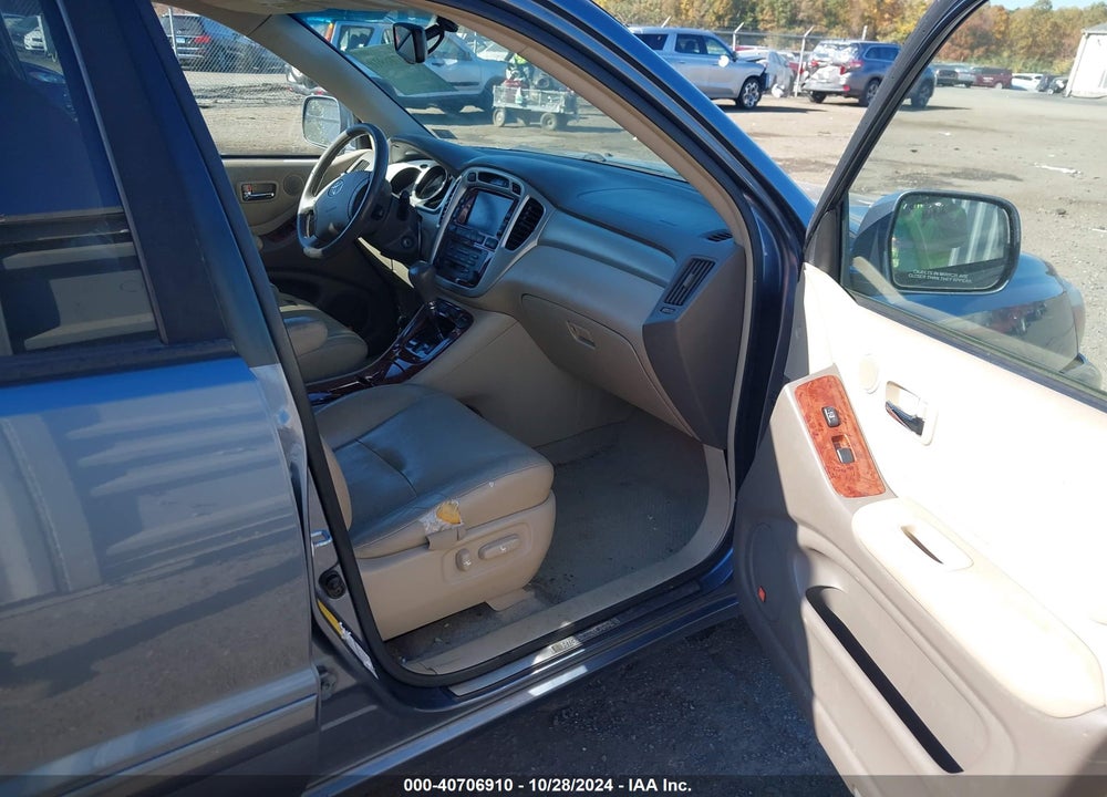 2007 TOYOTA HIGHLANDER LIMITED V6 VIN: JTEEP21A870229665