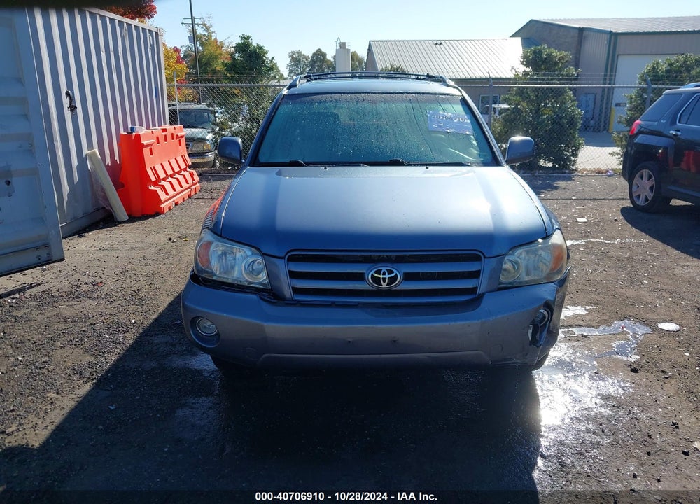 2007 TOYOTA HIGHLANDER LIMITED V6 VIN: JTEEP21A870229665