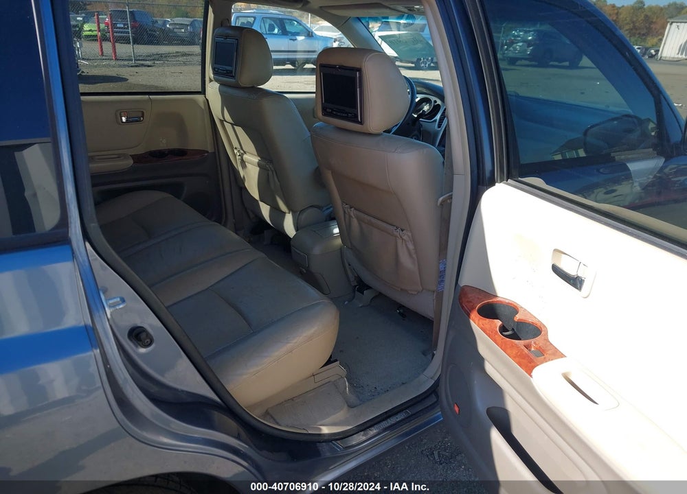 2007 TOYOTA HIGHLANDER LIMITED V6 VIN: JTEEP21A870229665