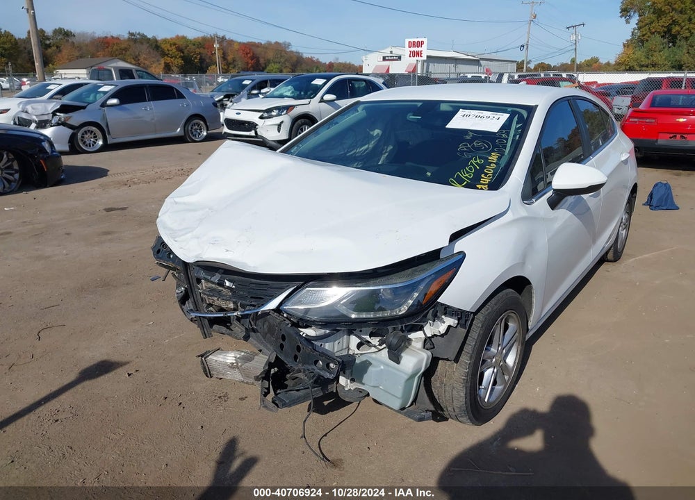 2017 CHEVROLET CRUZE LT AUTO VIN: 3G1BE6SM4HS528103