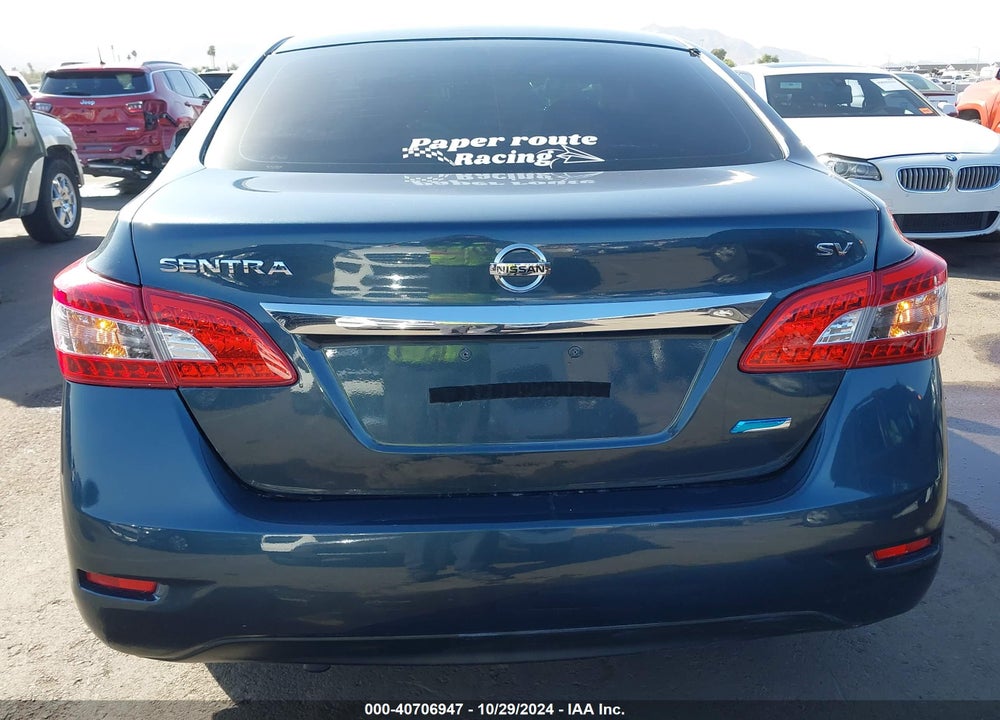 2014 NISSAN SENTRA SV VIN: 3N1AB7AP5EY287872