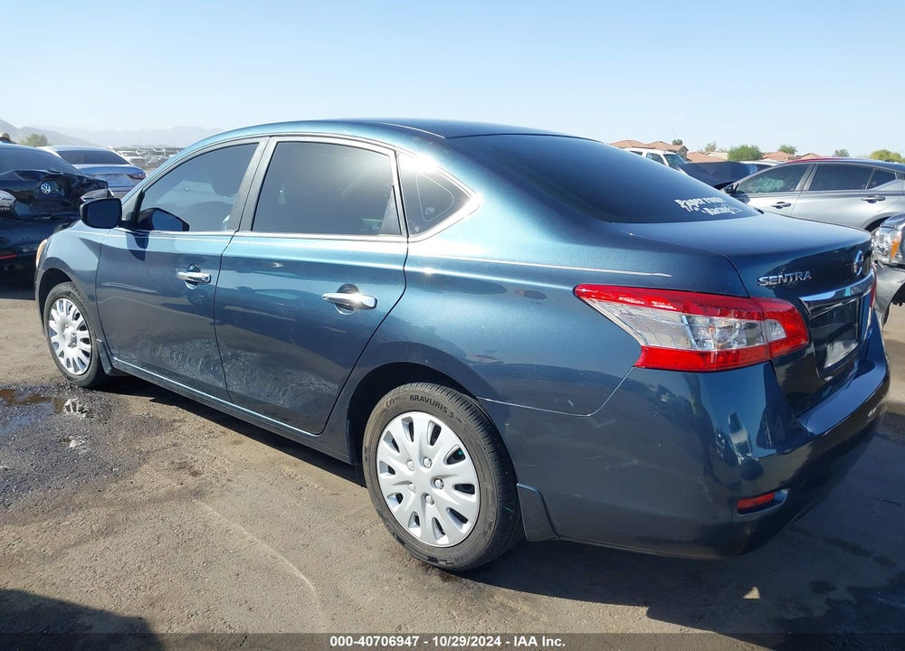 2014 NISSAN SENTRA SV VIN: 3N1AB7AP5EY287872