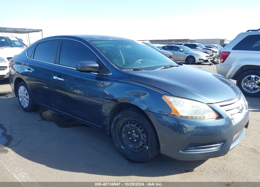 2014 NISSAN SENTRA SV VIN: 3N1AB7AP5EY287872