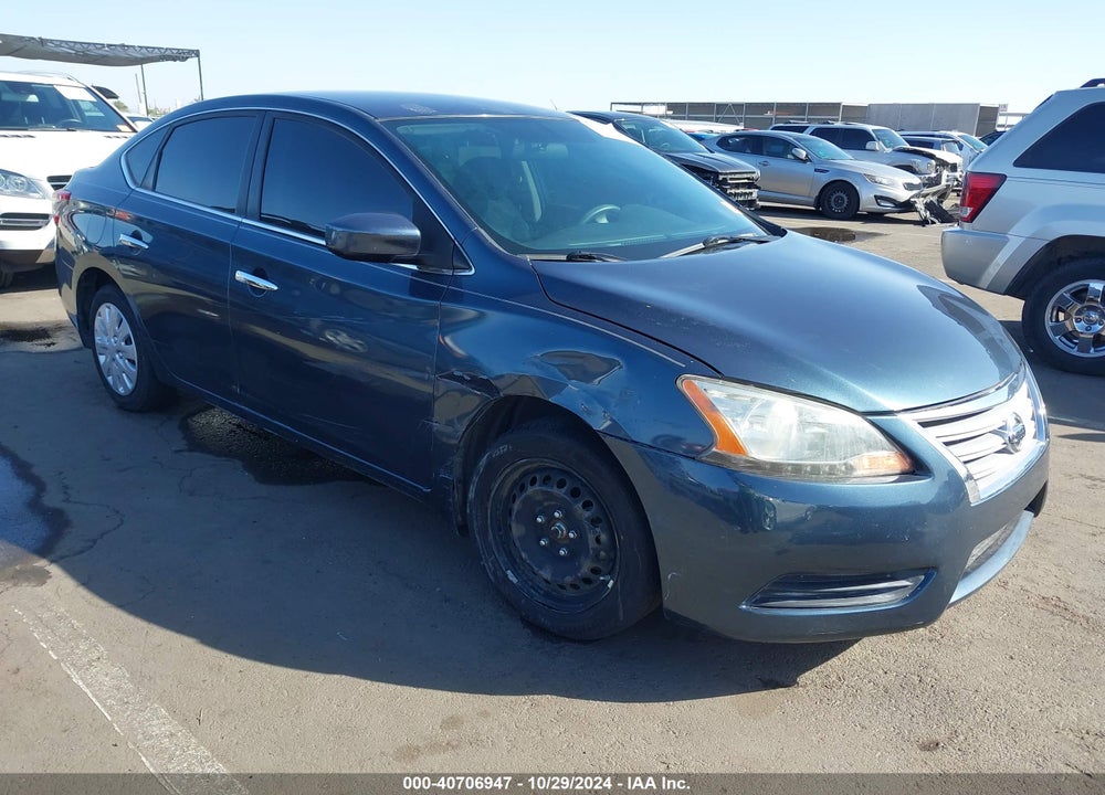 2014 NISSAN SENTRA SV VIN: 3N1AB7AP5EY287872