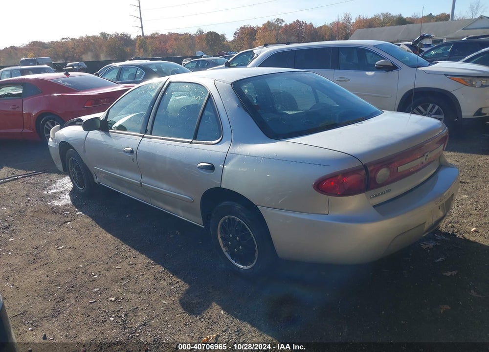 2003 CHEVROLET CAVALIER VIN: 1G1JC52F637184276