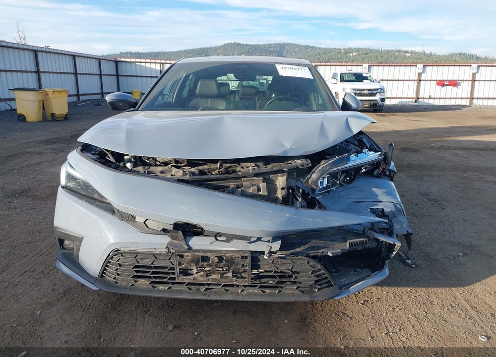 2022 HONDA CIVIC SPORT TOURING VIN: 19XFL1H84NE001135