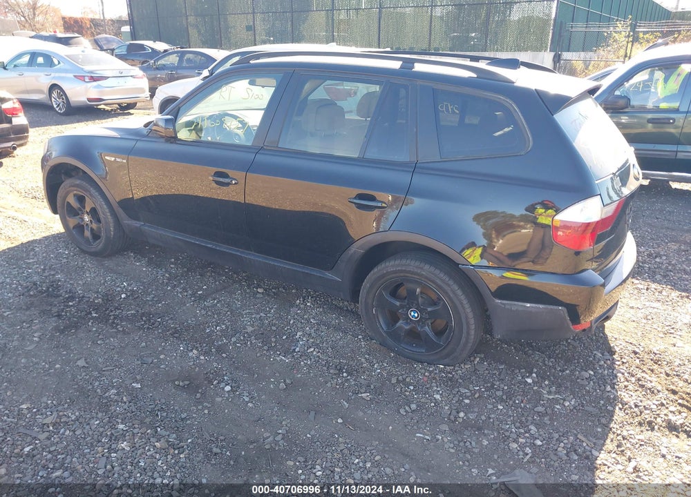 2008 BMW X3 3.0SI VIN: WBXPC93408WJ06257