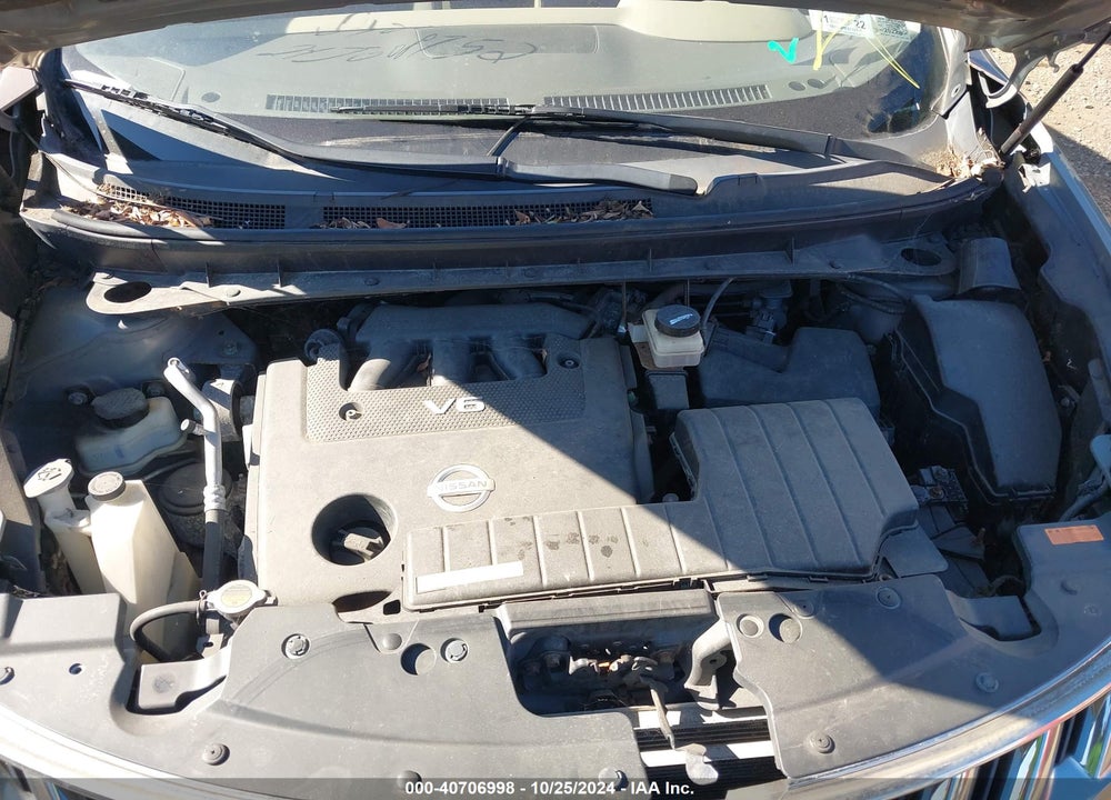 2010 NISSAN MURANO SL VIN: JN8AZ1MW7AW108536