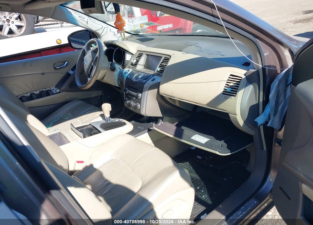 2010 NISSAN MURANO SL VIN: JN8AZ1MW7AW108536
