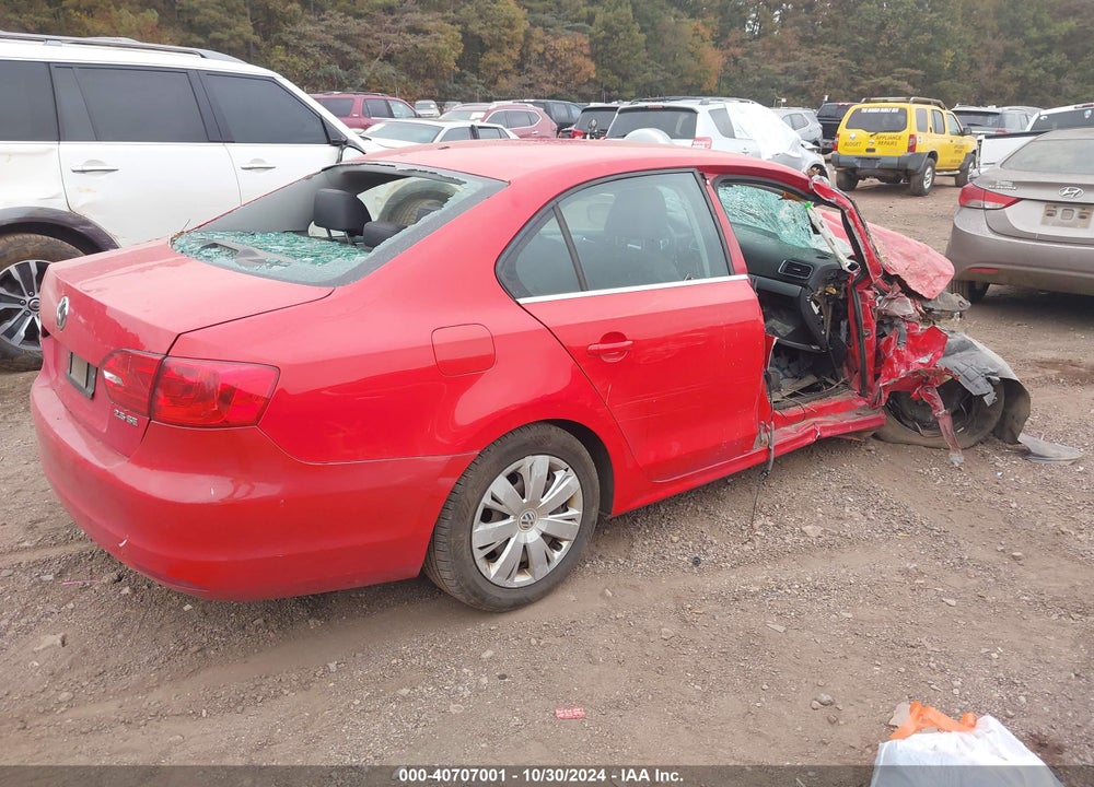2013 VOLKSWAGEN JETTA 2.5L SE VIN: 3VWDP7AJ2DM408139