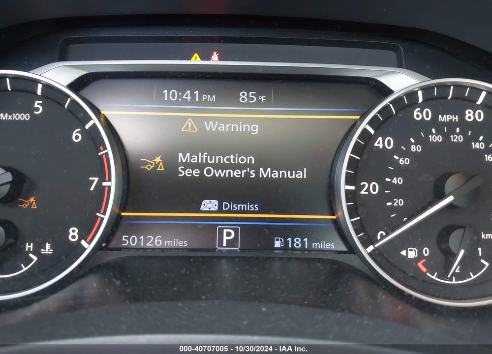 2022 NISSAN ALTIMA VIN: 1N4BL4DV9NN416822