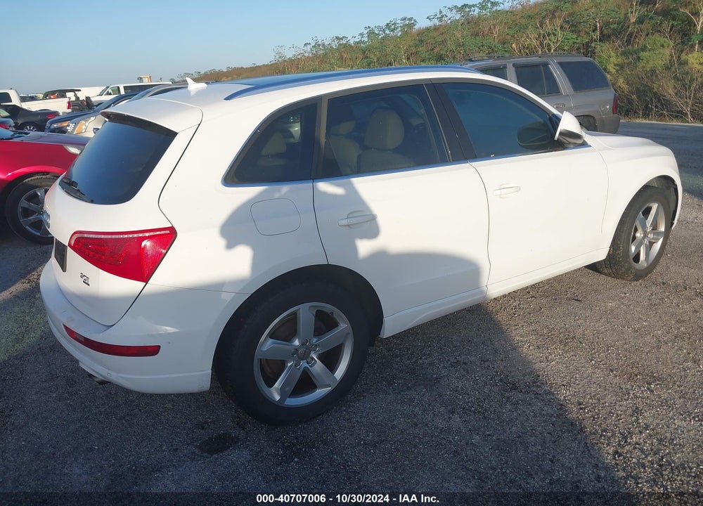 2012 AUDI Q5 2.0T PREMIUM VIN: WA1LFAFP2CA121207