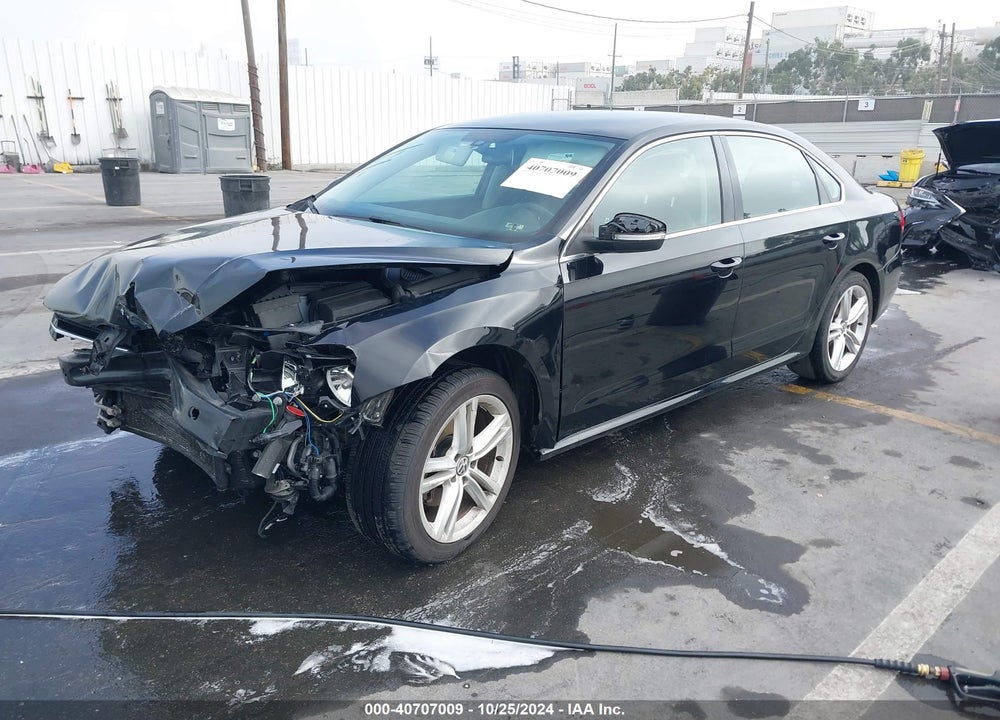 2014 VOLKSWAGEN PASSAT 1.8T SE VIN: 1VWBT7A36EC073314