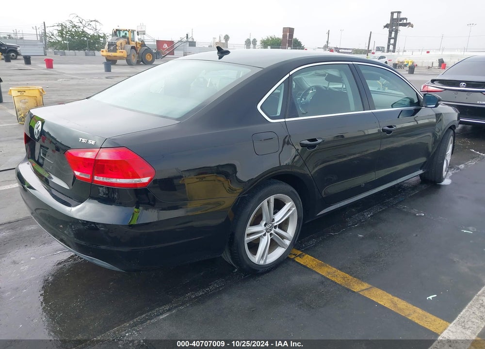 2014 VOLKSWAGEN PASSAT 1.8T SE VIN: 1VWBT7A36EC073314