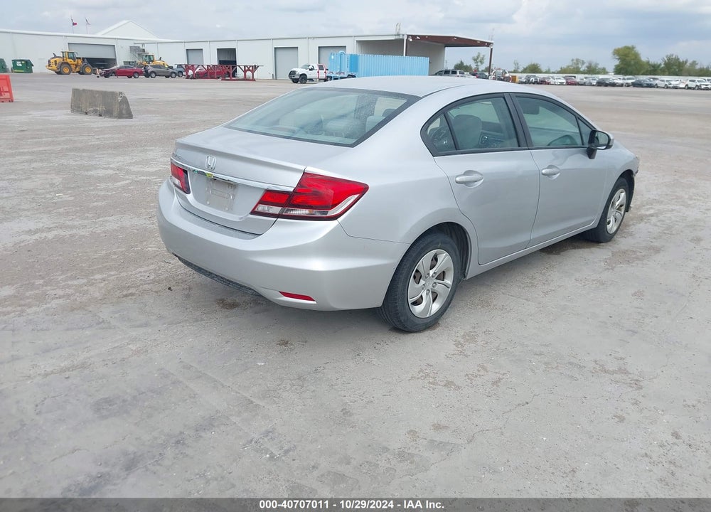 2014 HONDA CIVIC LX VIN: 19XFB2F54EE024142