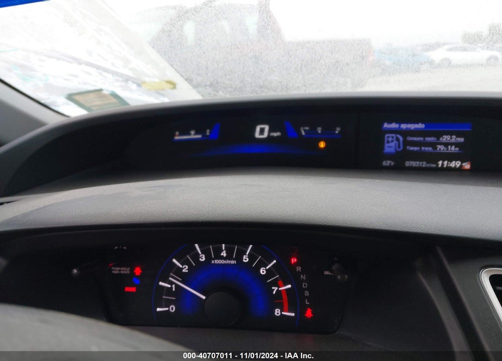 2014 HONDA CIVIC LX VIN: 19XFB2F54EE024142