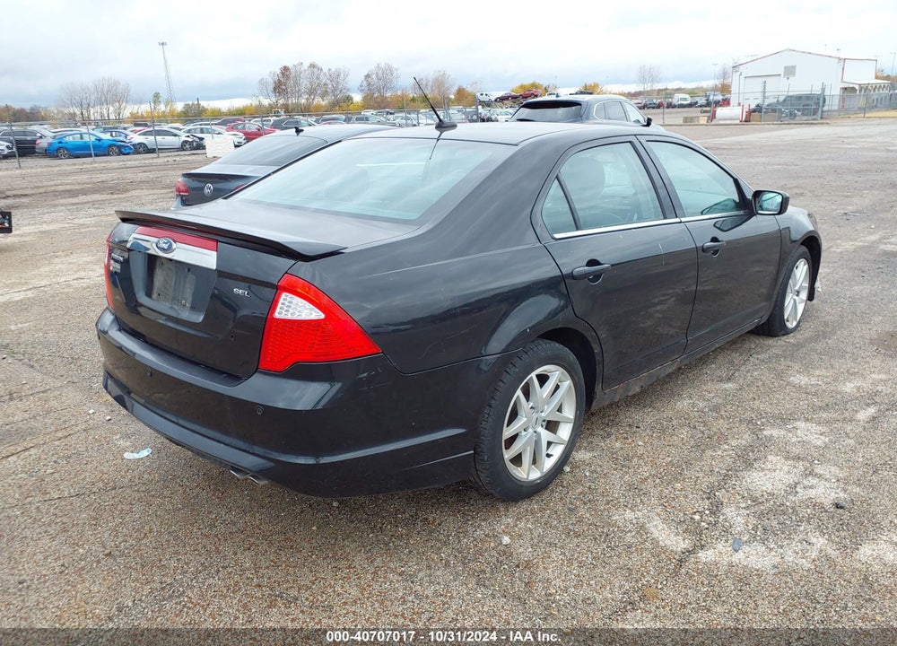 2011 FORD FUSION SEL VIN: 3FAHP0JA4BR318542