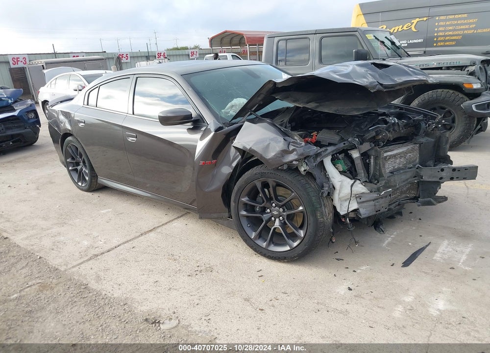 2020 DODGE CHARGER SCAT PACK RWD VIN: 2C3CDXGJ4LH232789