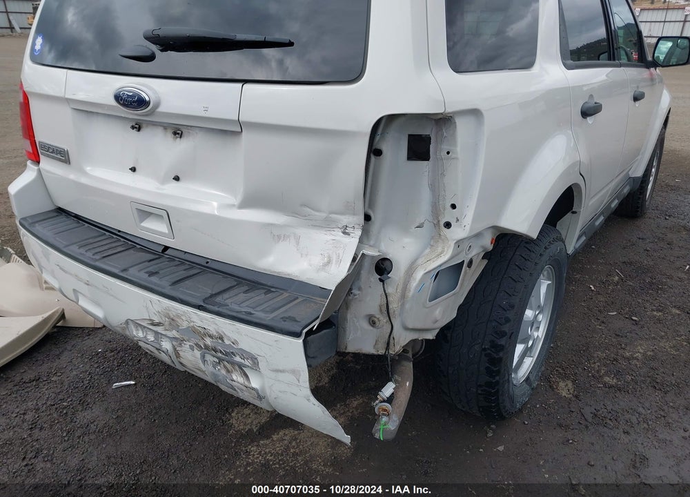 2012 FORD ESCAPE XLT VIN: 1FMCU9D78CKC56307