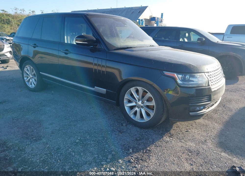 2015 LAND ROVER RANGE ROVER 3.0L V6 SUPERCHARGED HSE VIN: SALGS2VF6FA203648