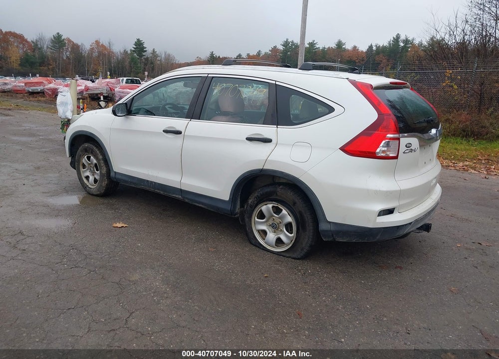 2015 HONDA CR-V LX VIN: 5J6RM4H34FL014695
