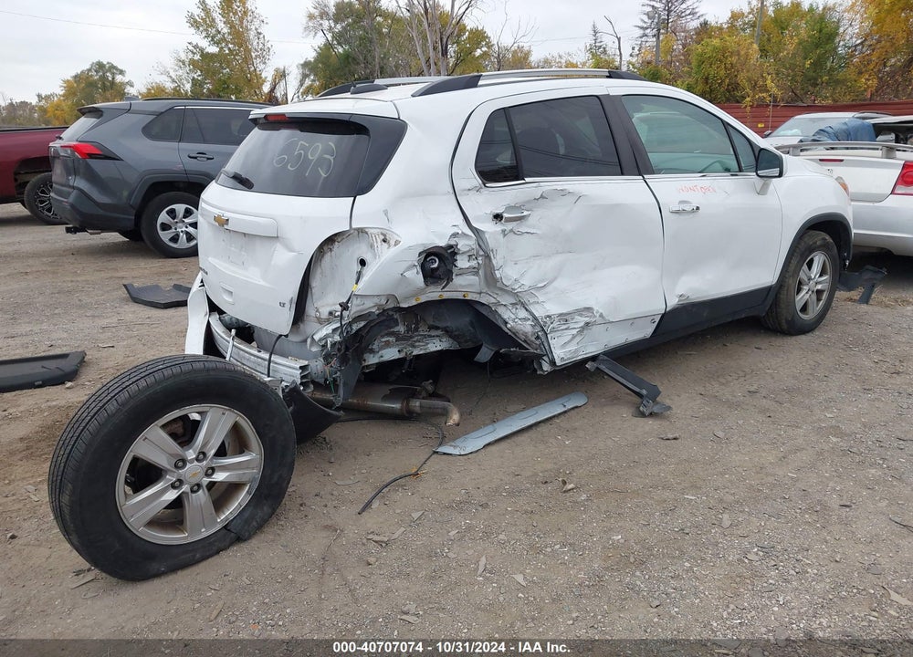 2018 CHEVROLET TRAX LT VIN: KL7CJPSBXJB596593