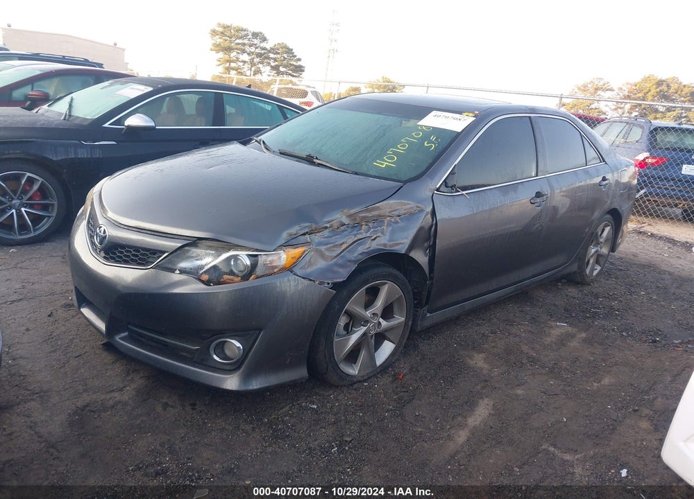 2014 TOYOTA CAMRY SE SPORT VIN: 4T1BF1FK1EU803613