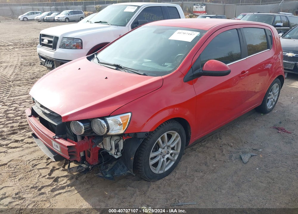 2012 CHEVROLET SONIC 2LT VIN: 1G1JC6SH6C4118450