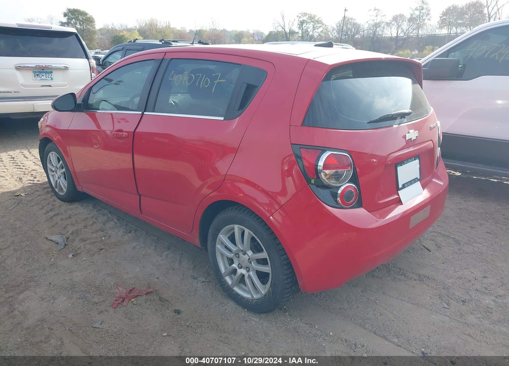 2012 CHEVROLET SONIC 2LT VIN: 1G1JC6SH6C4118450