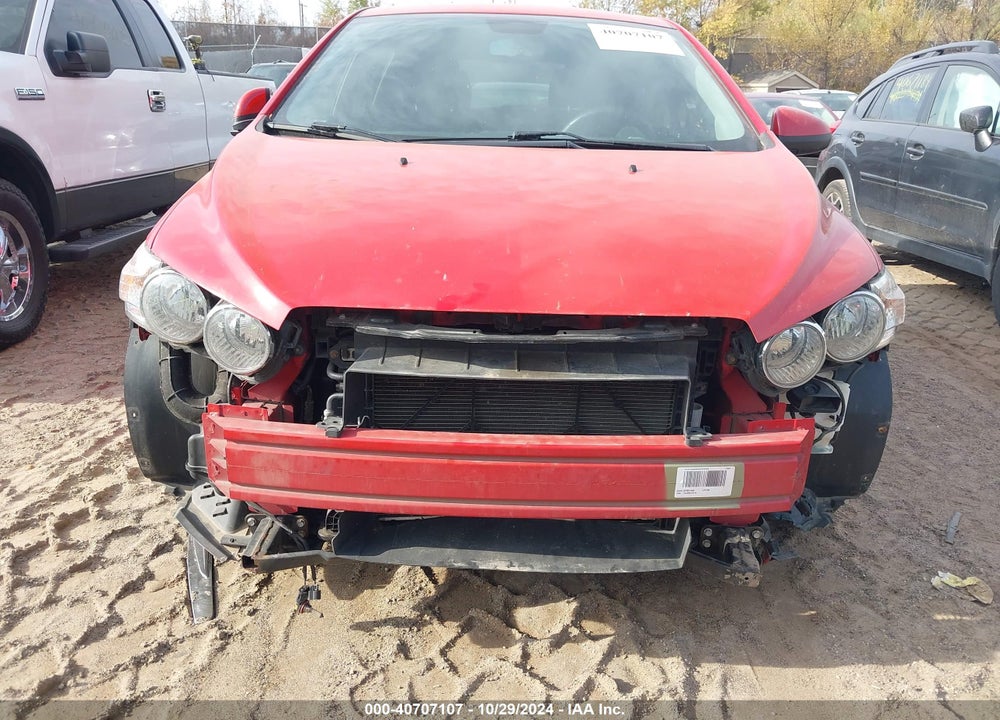 2012 CHEVROLET SONIC 2LT VIN: 1G1JC6SH6C4118450