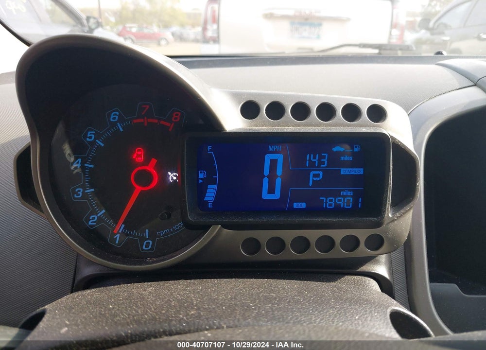 2012 CHEVROLET SONIC 2LT VIN: 1G1JC6SH6C4118450