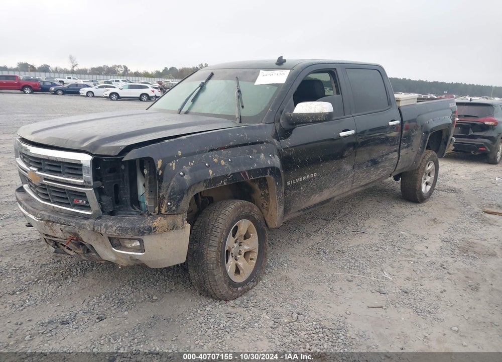 2014 CHEVROLET SILVERADO VIN: 3GCUKREC5EG286157