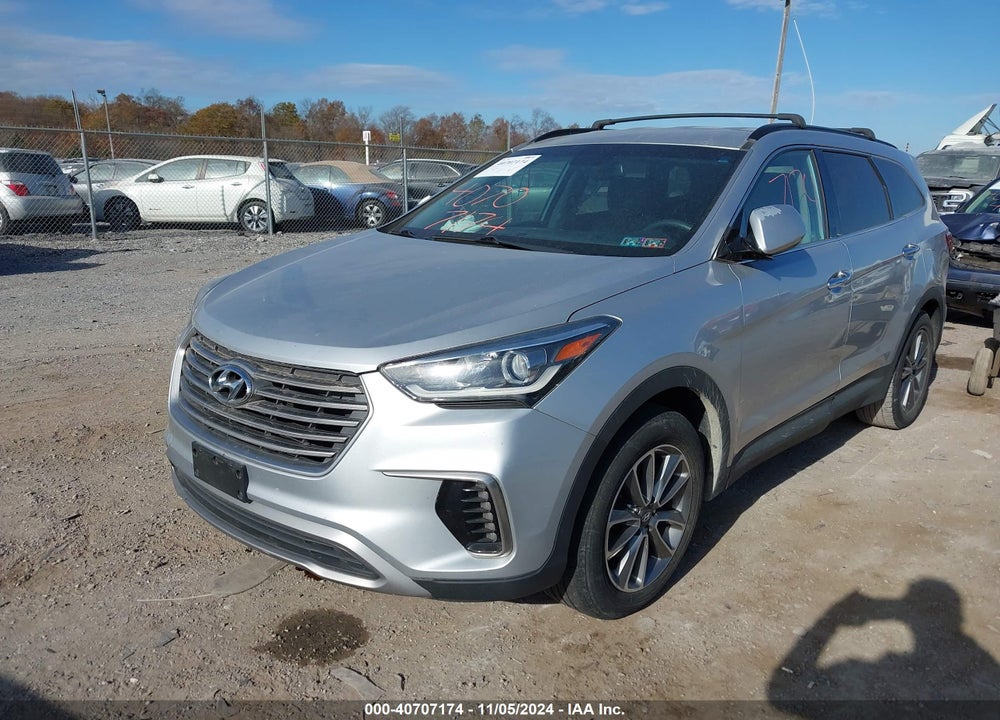 2017 HYUNDAI SANTA FE SE VIN: KM8SMDHF1HU174494