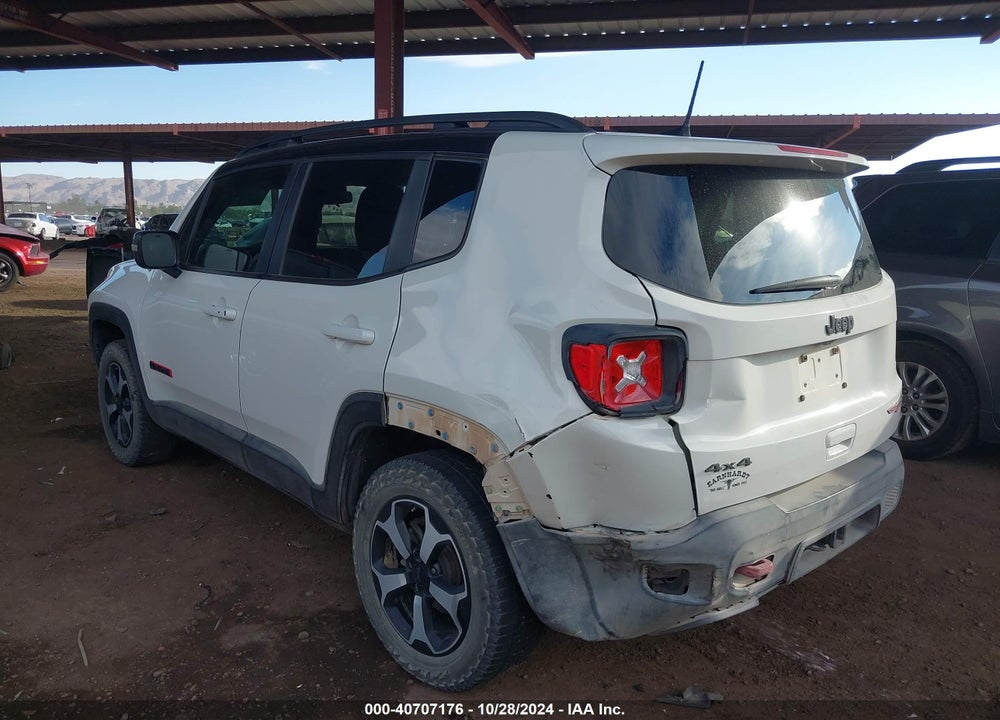 2019 JEEP RENEGADE TRAILHAWK 4X4 VIN: ZACNJBC14KPK10016