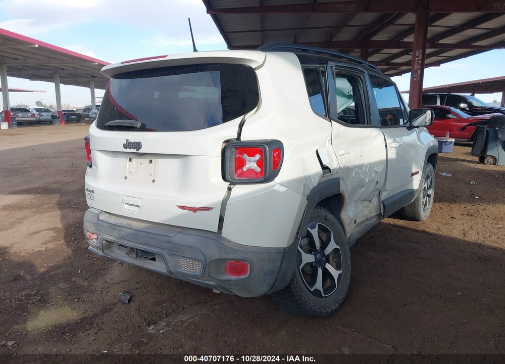 2019 JEEP RENEGADE TRAILHAWK 4X4 VIN: ZACNJBC14KPK10016