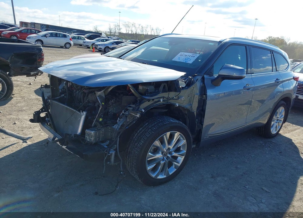 2021 TOYOTA HIGHLANDER HYBRID LIMITED VIN: 5TDXBRCH9MS059985