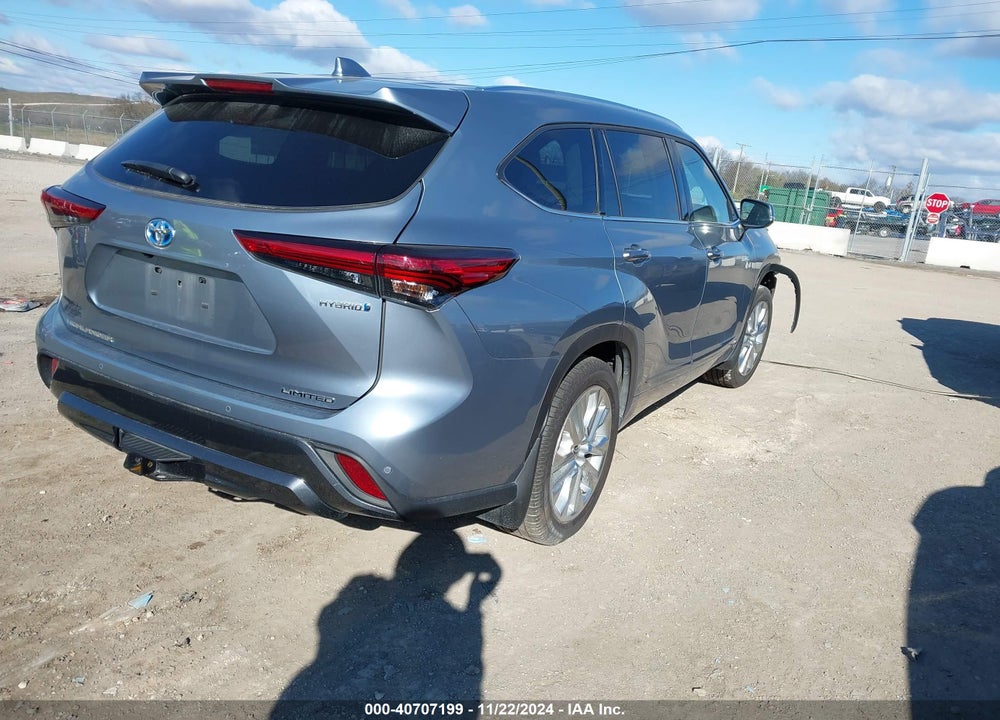 2021 TOYOTA HIGHLANDER HYBRID LIMITED VIN: 5TDXBRCH9MS059985